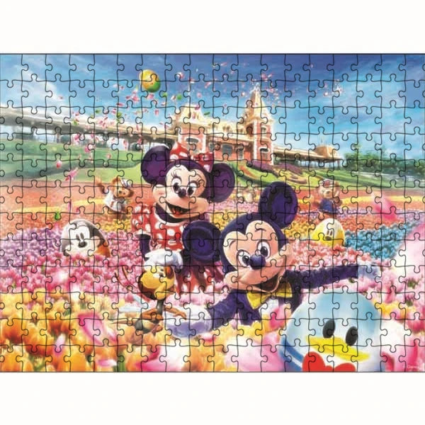 Disney Mickey Mouse Jigsaw Puzzles Minnie Donald Duck Puzzles Cartoon Creative Decompress Educational Intellectual Toys for Kids